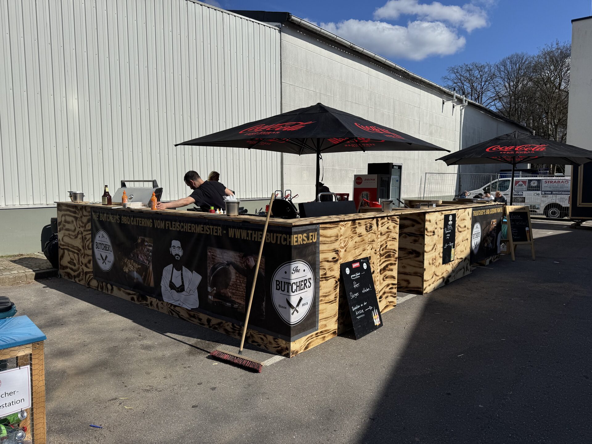 The Butchers BBQ Catering-Stand